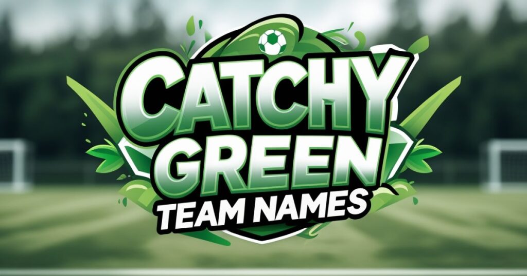 Catchy Green Team Names