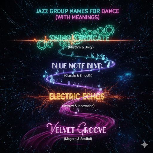 Jazz Group Names For Dance