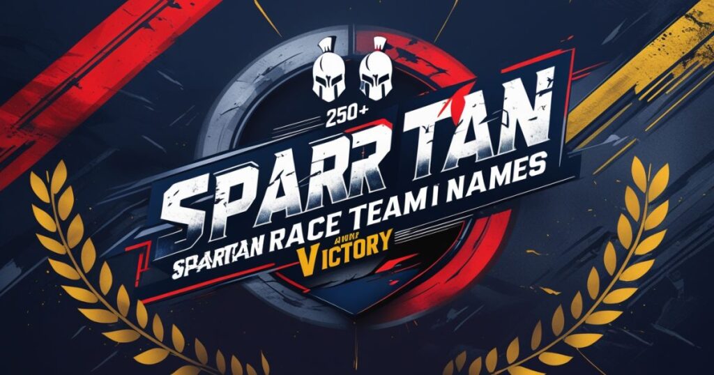 250+ Spartan Race Team Names for Power, Unity, and Victory