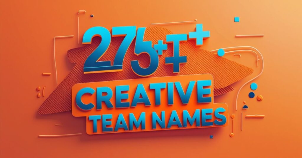 275+ Creative Orange Team Names (For Orange Color Lovers)