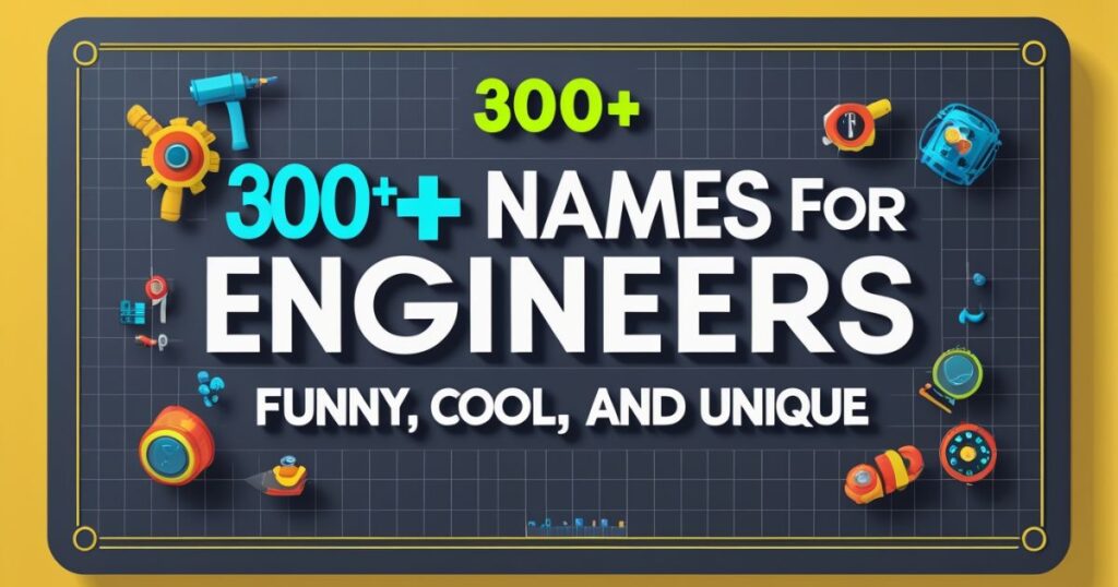 300+ Names for Engineers: Funny, Cool, and Unique