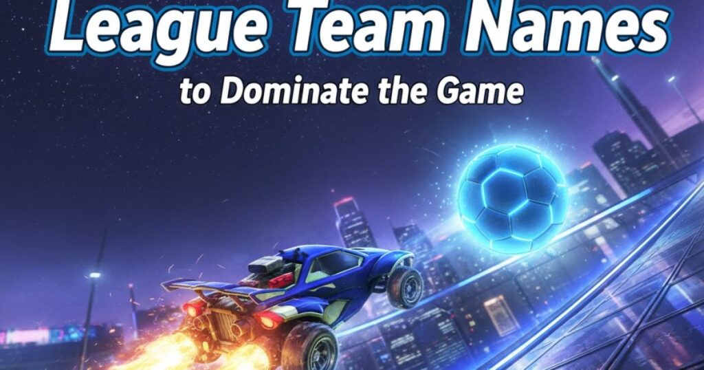 350+ Cool Rocket League Team Names to Dominate the Game