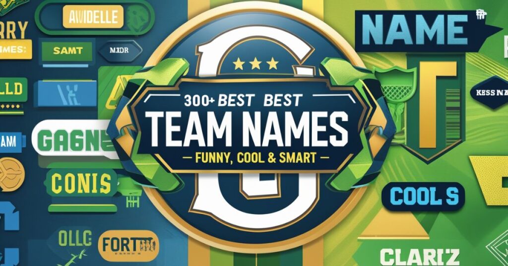 Clever Team Names That Start With G