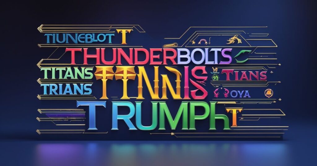 Fantasy Team Names Starting With T