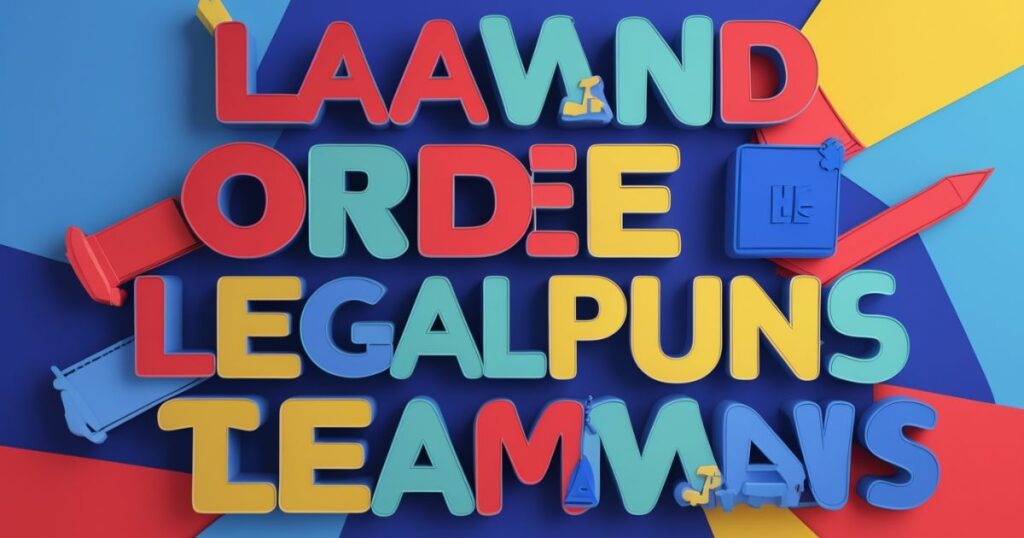 Legal Puns Team Names