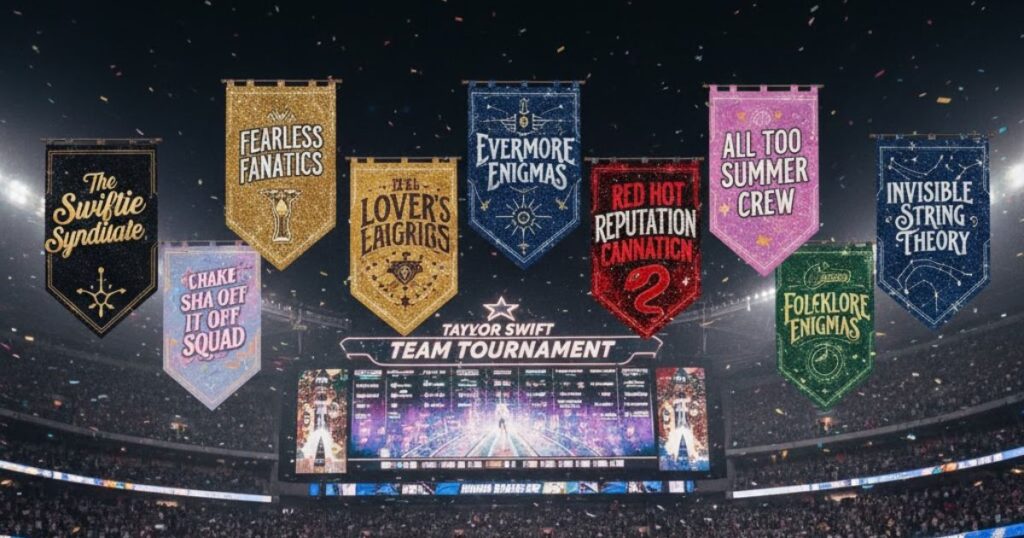 Song Lyric-Inspired Taylor Swift Team Names