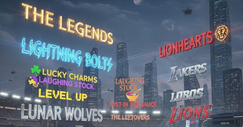 Best Team Names Starting with L