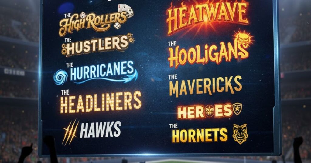 Best Team Names That Start with H