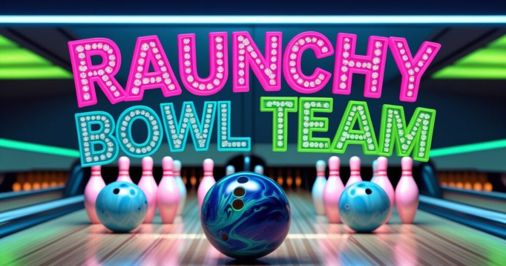 Raunchy Bowling Team Names Ideas