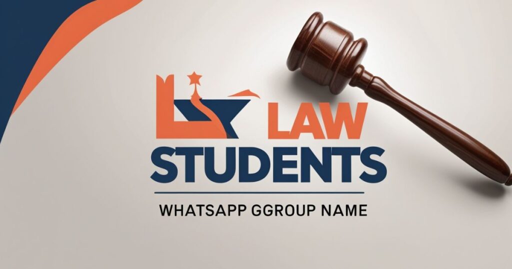 whatsapp group name for law students