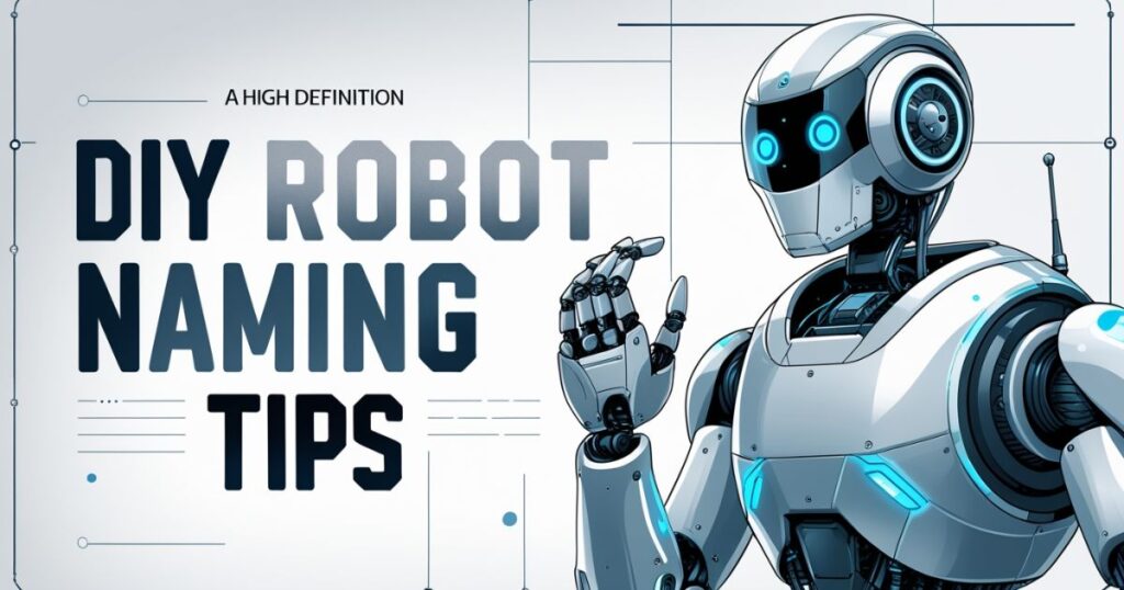 DIY Robot Naming Tips (Step-by-Step Framework)