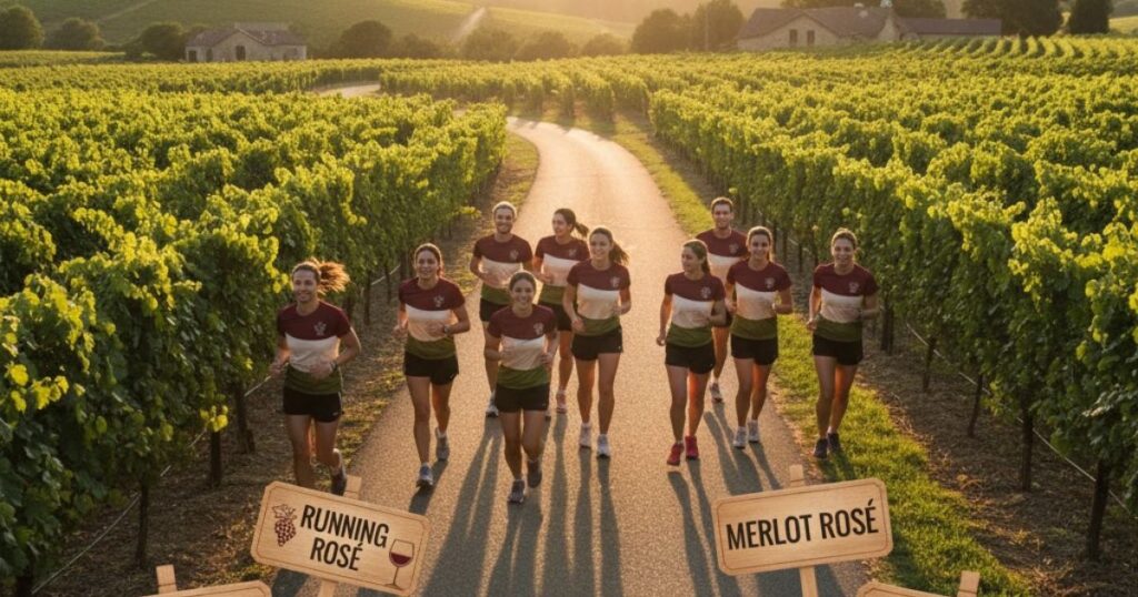 Wine-Themed Running Team Names 🍷