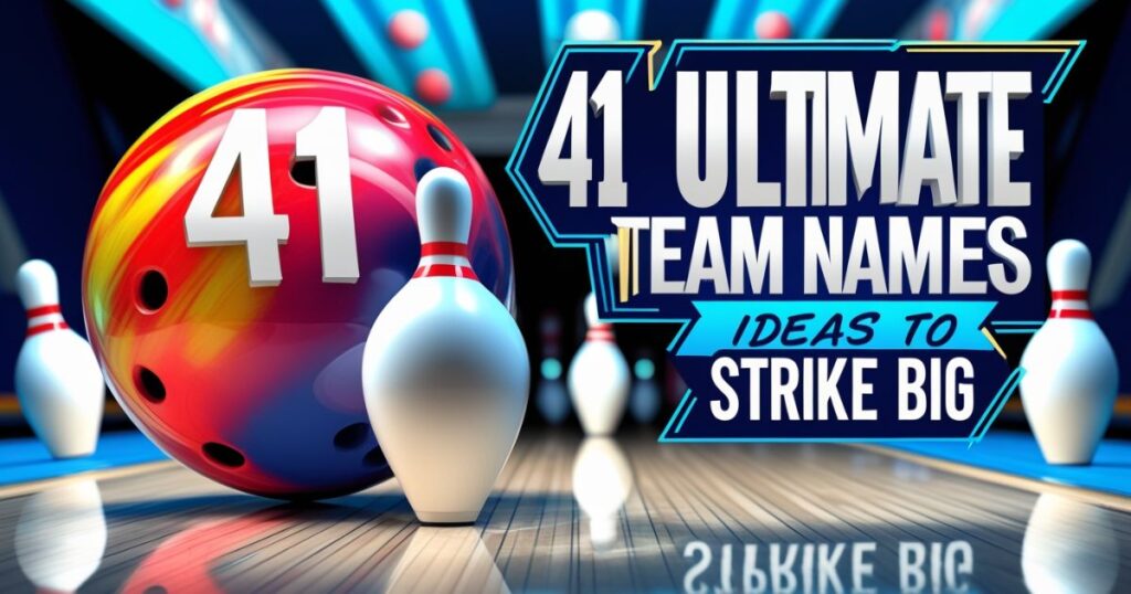 441 Ultimate Bowling Team Names Ideas 🎳to Strike Big!