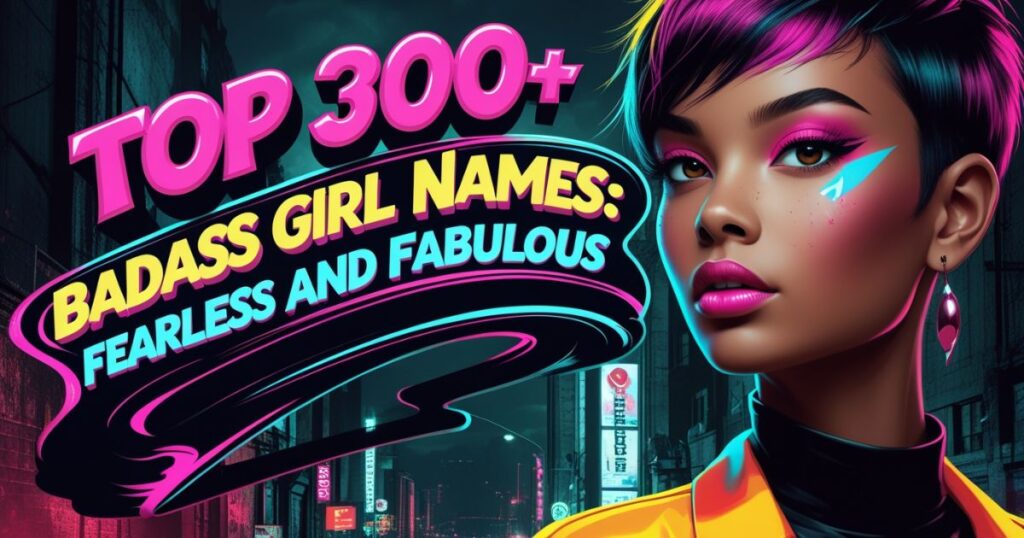 Top 300+ Bold Badass Girl Names: Fearless and Fabulous
