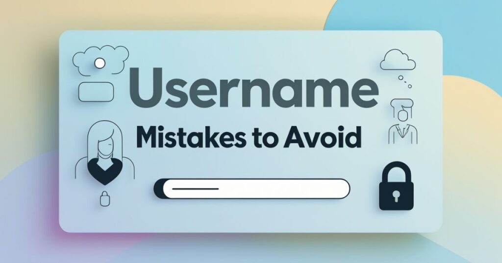 Username Mistakes to Avoid